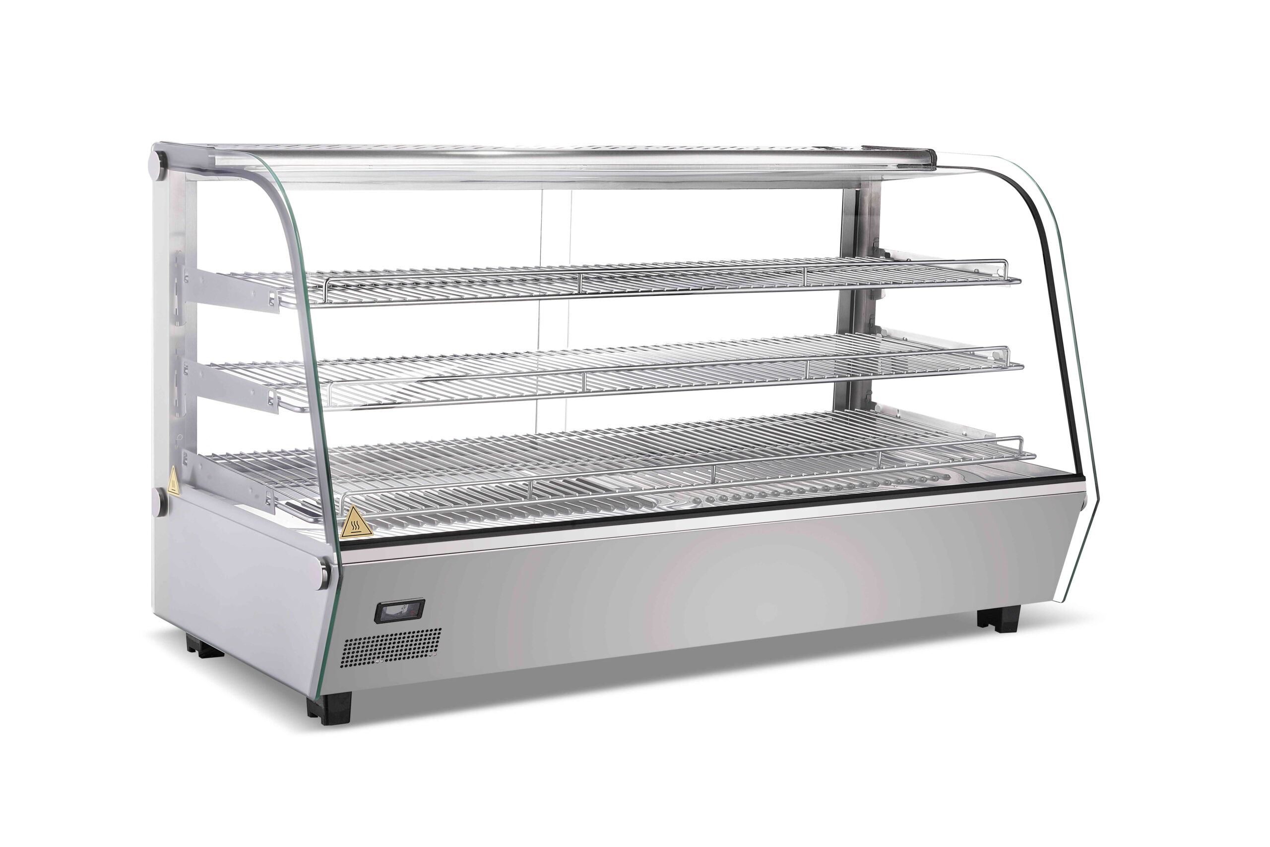 Hargill Hot Countertop Display, Curved Glass