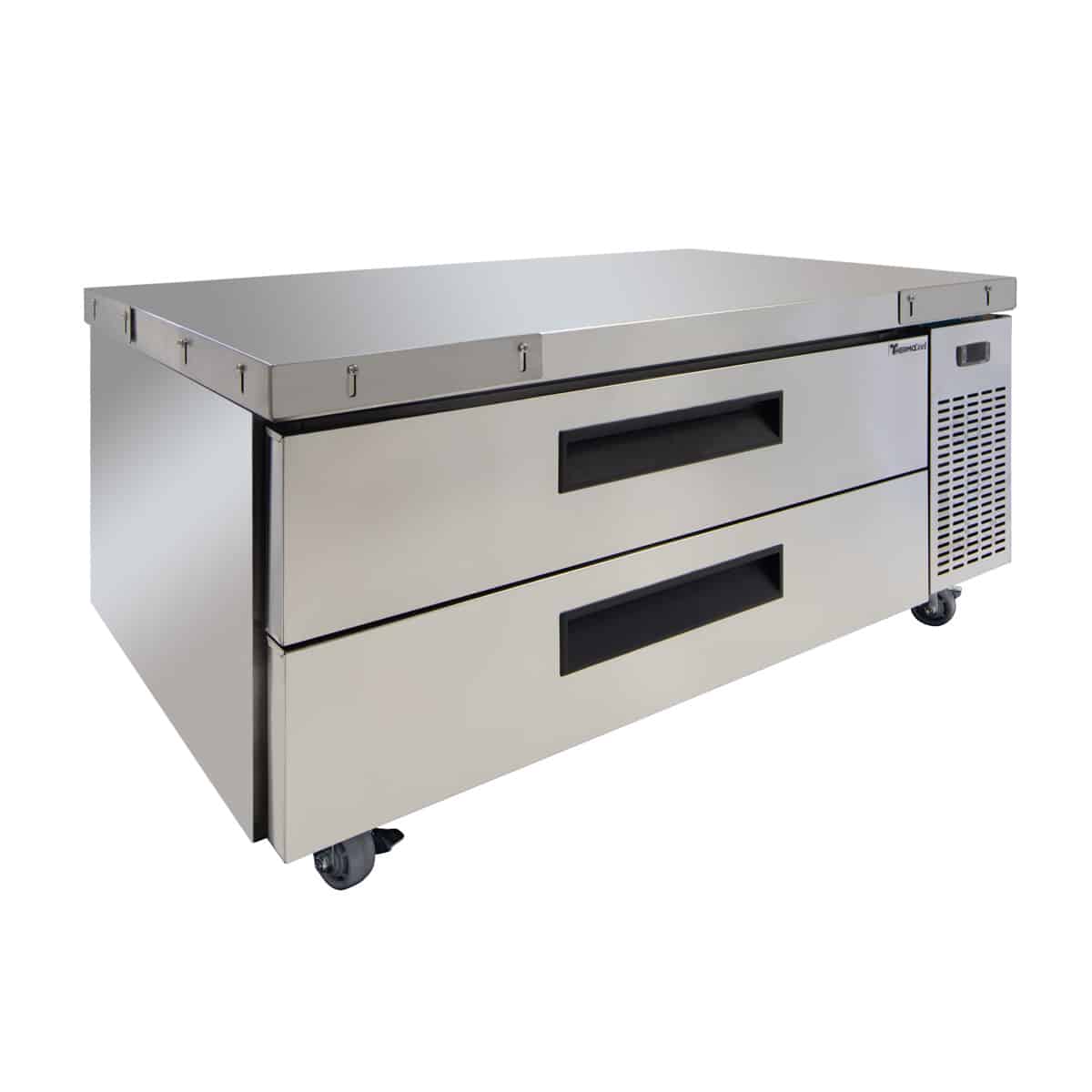 Stainless Steel Chef Base Fridge
