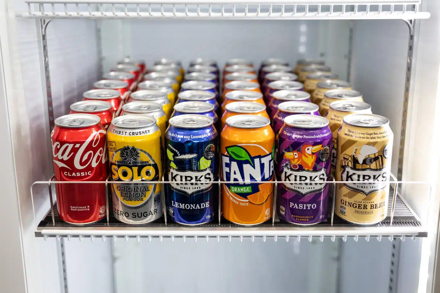 Roller Gravity Shelf Full