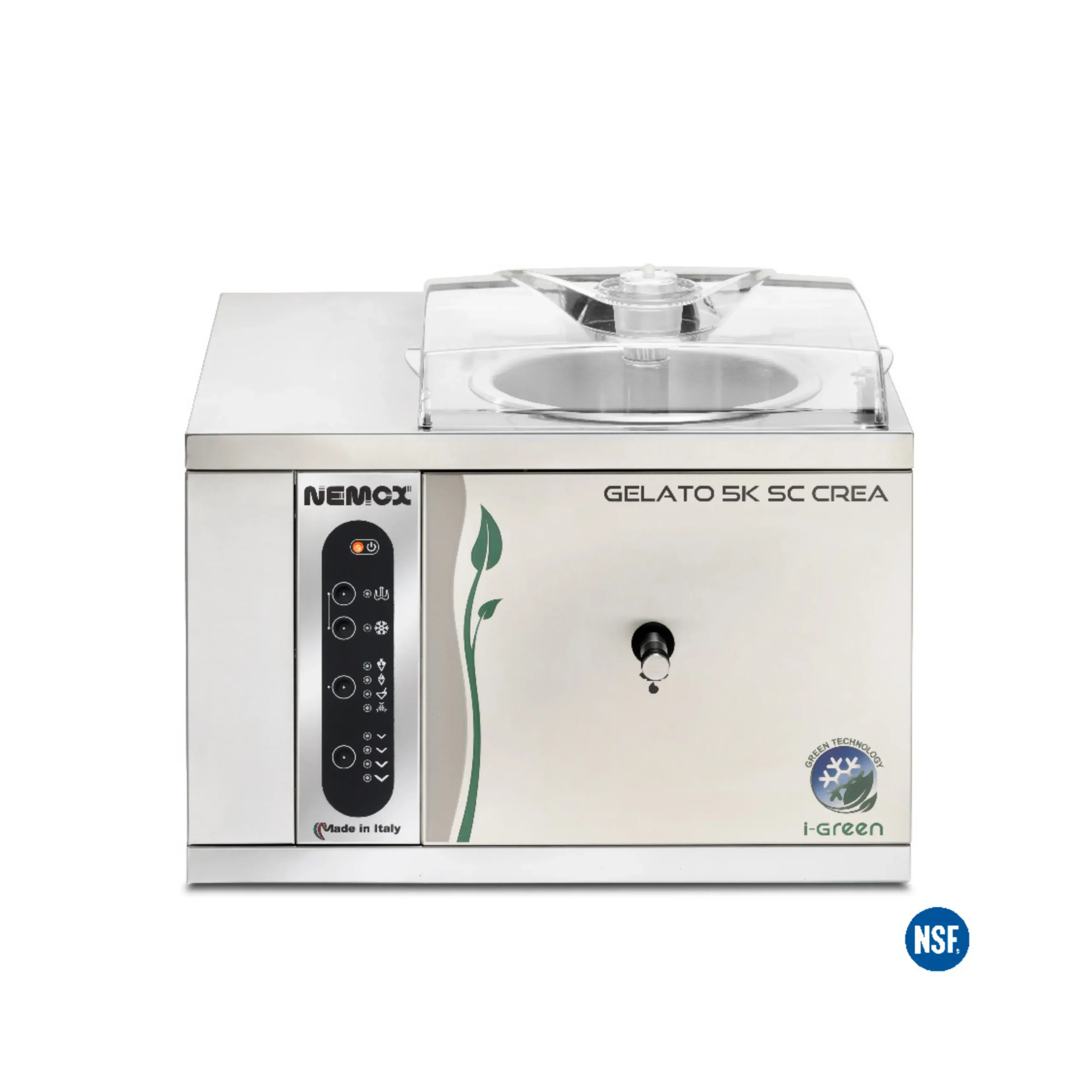 Sammic Benchtop Ice Cream Machine - 5k Crea Sc I-Green