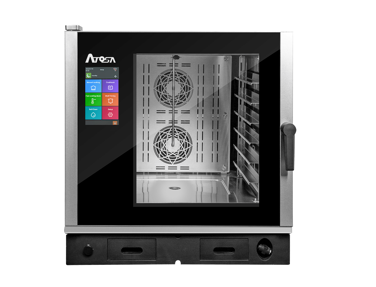 6 x 2/1 GN Tray ATOSA Electric Combi Oven