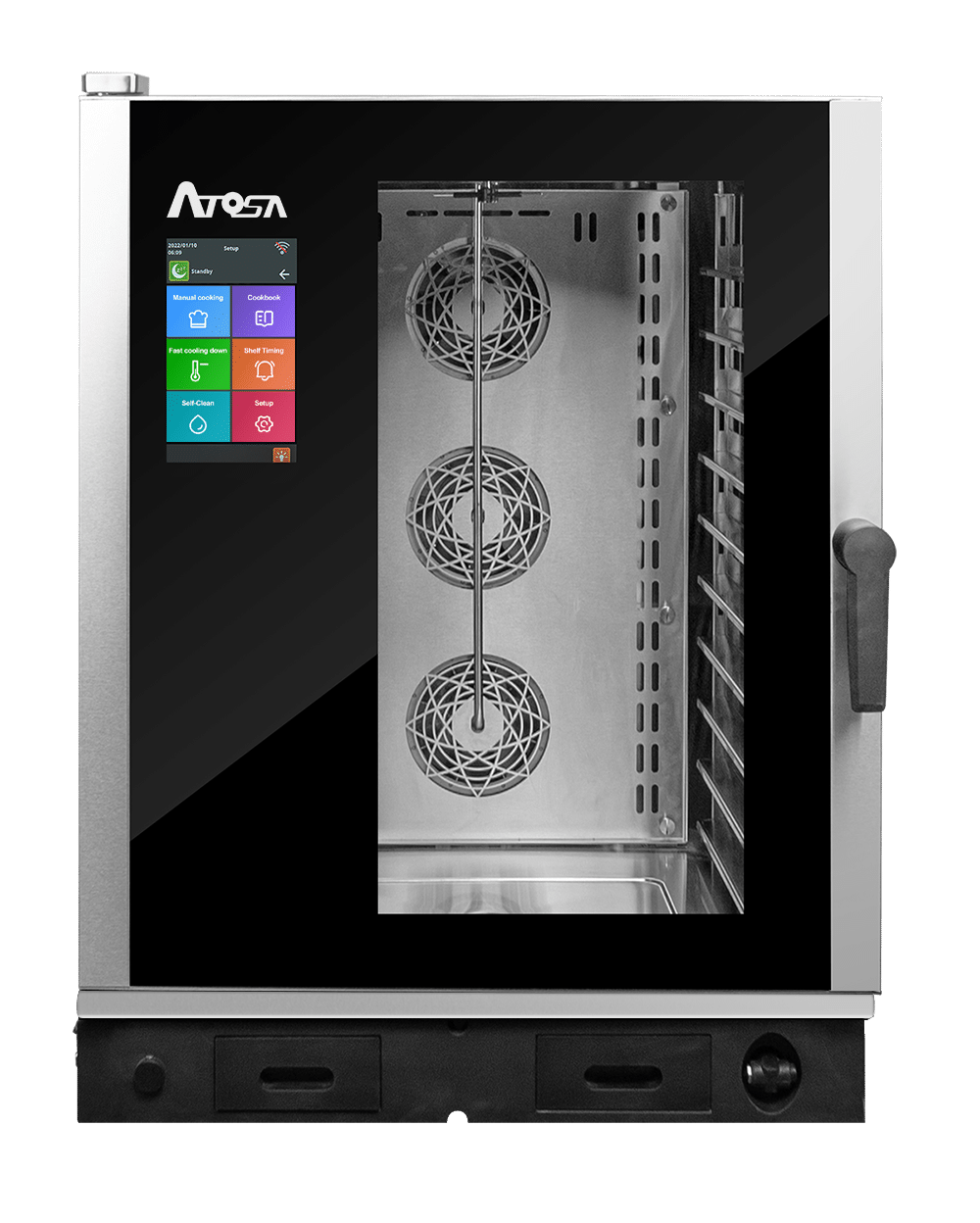 10 x 2/1 GN Tray ATOSA Electric Combi Oven